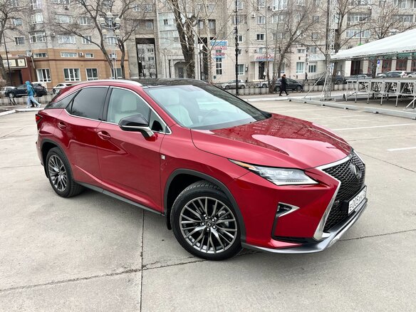 2019 Lexus RX 350 IV, пурпурный, 6757000 рублей - вид 1