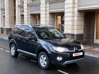 2007 Mitsubishi Outlander II, чёрный, 750000 рублей, вид 3