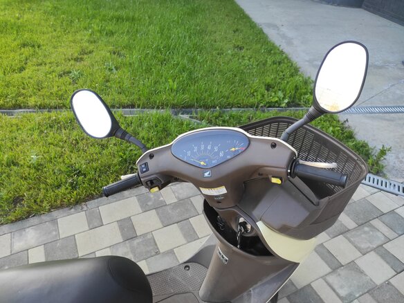 2004 Honda Dio, бежевый, 89000 рублей - вид 10
