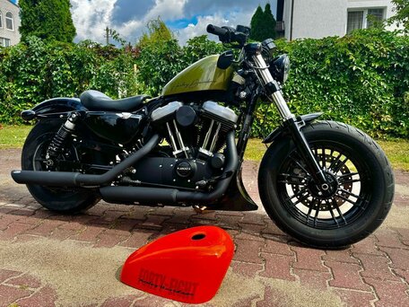 2021 Harley-Davidson Forty-Eight, зелёный, 990000 рублей, вид 3