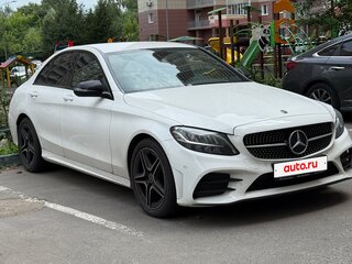 2020 Mercedes-Benz C-Класс 180 IV (W205) Рестайлинг, белый, 3450000 рублей, вид 2