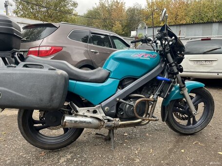 1994 Honda NTV 650, зелёный, 350000 рублей, вид 3