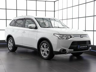 2014 Mitsubishi Outlander III Рестайлинг, белый, 1459000 рублей, вид 3