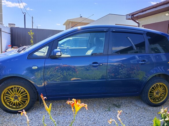 2007 Ford C-MAX I Рестайлинг, синий, 730000 рублей - вид 4