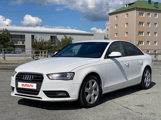 2012 Audi A4 IV (B8) Рестайлинг, белый, 990000 рублей, вид 1