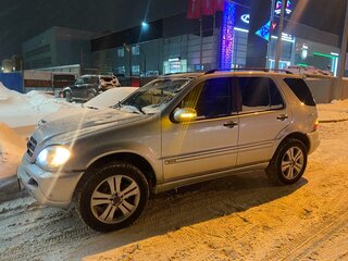2004 Mercedes-Benz M-Класс 500 I (W163) Рестайлинг, серебристый, 755000 рублей, вид 2