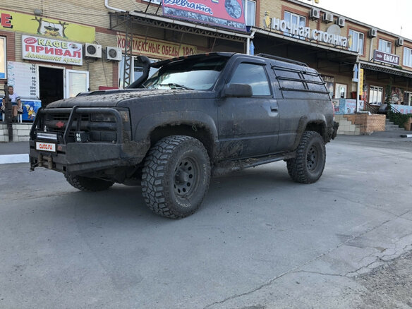 1997 Chevrolet Tahoe I, чёрный