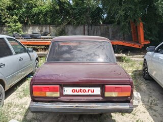 2006 Lada (ВАЗ) 2107, пурпурный, 110000 рублей, вид 2