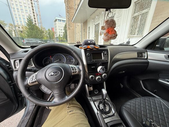 2011 Subaru Forester III Рестайлинг, зелёный - вид 6