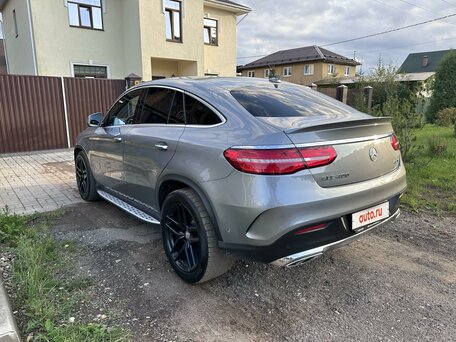 2016 Mercedes-Benz GLE Coupe 400 I (C292), серый, 4300000 рублей, вид 5