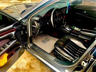 1995 Audi A8 I (D2), синий, 1100000 рублей, вид 5