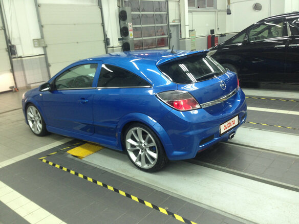2008 Opel Astra OPC H, голубой - вид 3