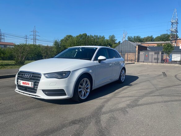 2015 Audi A3 III (8V), белый
