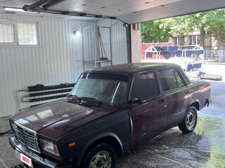 2007 Lada (ВАЗ) 2107, пурпурный, 100000 рублей, вид 1