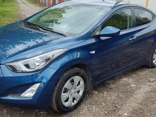 2015 Hyundai Elantra V (MD) Рестайлинг, синий, 1480000 рублей, вид 1
