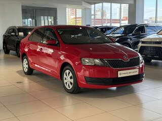 2019 Skoda Rapid I Рестайлинг, красный, 1315000 рублей, вид 3