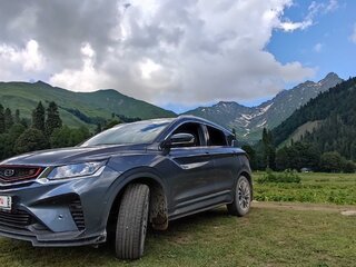 2021 Geely Coolray I, серый, 1890000 рублей, вид 3