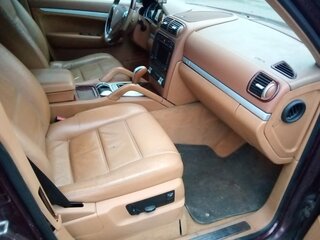2004 Porsche Cayenne I (955), красный, 1100000 рублей, вид 4