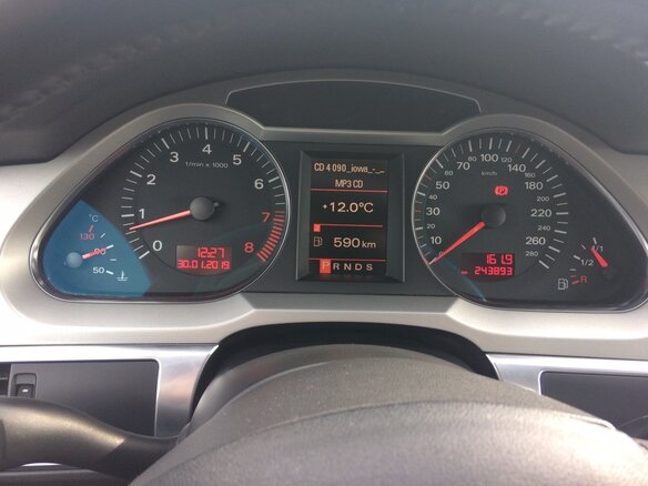 2007 Audi A6 III (C6), синий - вид 9