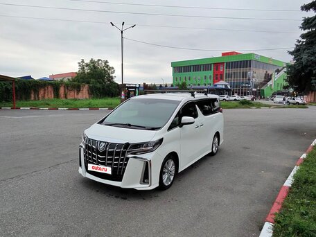 2019 Toyota Alphard III Рестайлинг, белый, 3600000 рублей, вид 2