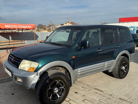 2002 Mitsubishi Pajero III, зелёный, 1270000 рублей - вид 1