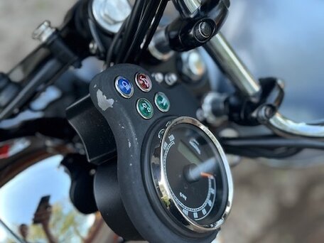 2014 Triumph Bonneville, голубой, 550000 рублей, вид 4
