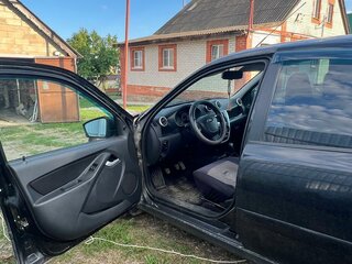 2014 Lada (ВАЗ) Granta I, чёрный, 366666 рублей, вид 4