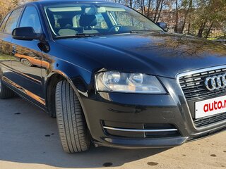 2012 Audi A3 II (8P) Рестайлинг 2, чёрный, 850000 рублей, вид 4