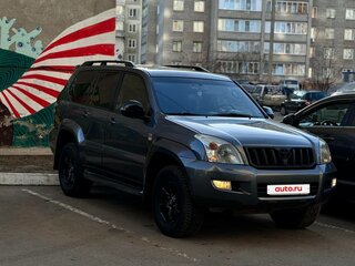 2004 Toyota Land Cruiser Prado 120 Series, серый, 1480000 рублей, вид 3