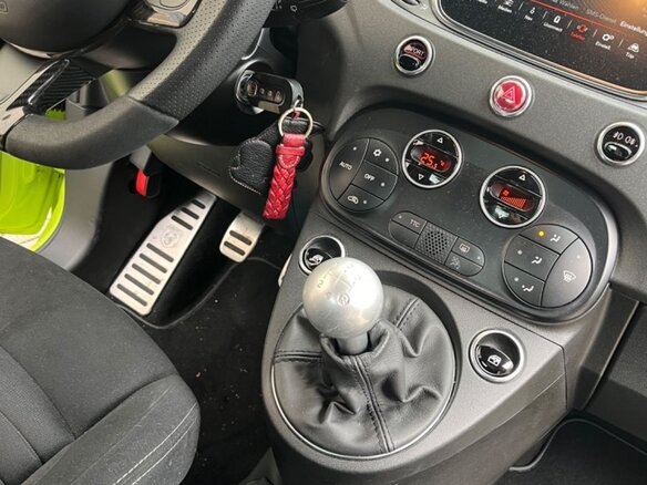 2021 Fiat 500, зелёный - вид 7