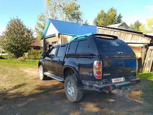 2011 Mazda BT-50 MZR-CD I Рестайлинг, чёрный, 1500000 рублей - вид 3