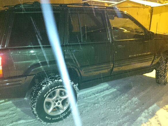 1998 Jeep Grand Cherokee, чёрный - вид 3