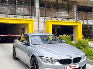 2014 BMW 4 серии 420i xDrive F32/F33/F36, серебристый, 2000000 рублей, вид 2