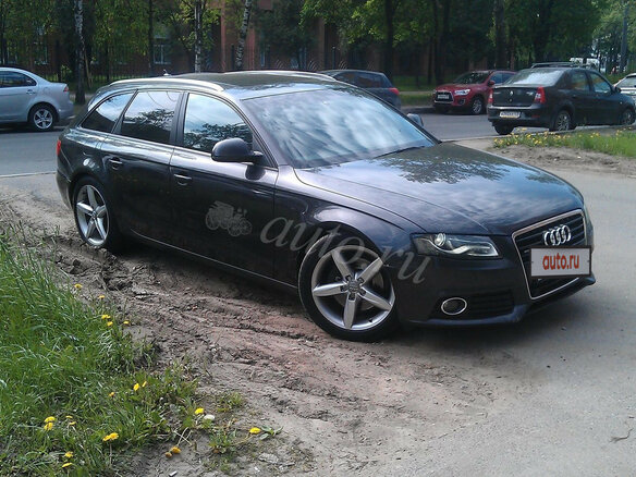 2008 Audi A4 IV (B8), серый