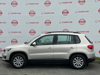 2012 Volkswagen Tiguan I Рестайлинг, бежевый, 1119000 рублей, вид 2