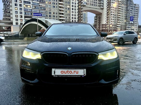 2019 BMW 5 серии 530d xDrive VII (G30/G31/G38), чёрный, 5288020 рублей - вид 3