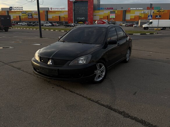 2006 Mitsubishi Lancer IX Рестайлинг, чёрный - вид 1