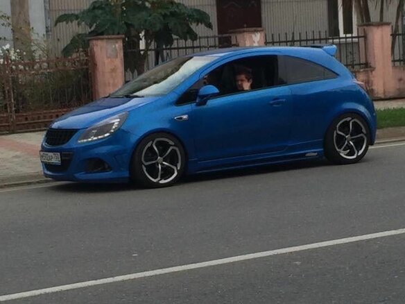 2008 Opel Corsa OPC D, синий - вид 2