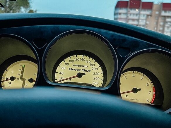 1999 Toyota Aristo 4-speed II, чёрный, 9400000 рублей - вид 14