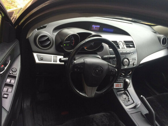 2012 Mazda 3 II (BL) Рестайлинг, чёрный - вид 4