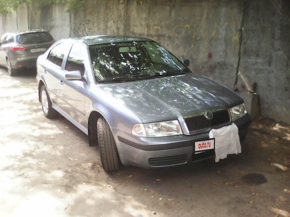 2007 Skoda Octavia I (A4) Рестайлинг, голубой - вид 7