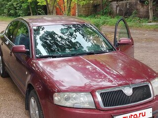 2002 Skoda Superb I, красный, 470000 рублей, вид 2