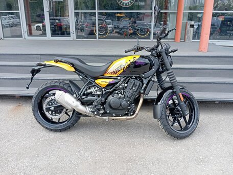 2026 Royal Enfield Guerrilla 450, жёлтый, 559000 рублей, вид 2