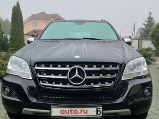 2009 Mercedes-Benz M-Класс 350 II (W164) Рестайлинг, чёрный, 4245240 рублей, вид 2