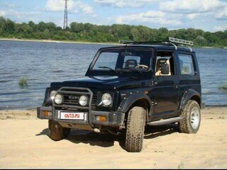 1989 Suzuki Samurai, чёрный, 750000 рублей, вид 1
