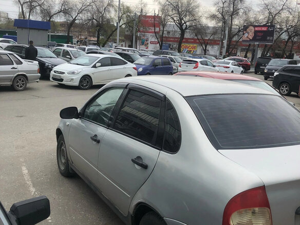 2007 Lada (ВАЗ) Kalina I, серебристый, 250000 рублей - вид 4