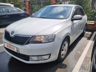 2014 Skoda Rapid I, белый, 780000 рублей, вид 1
