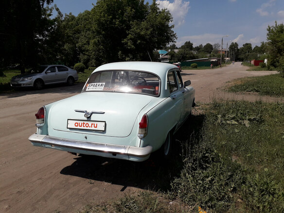 1960 ГАЗ 21 «Волга» 21В, голубой - вид 3
