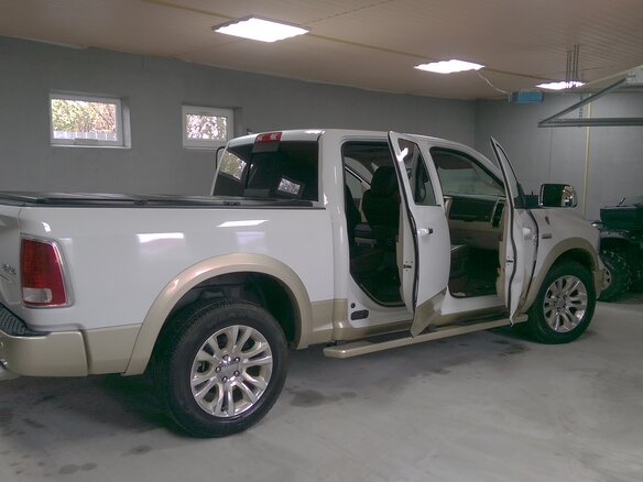 2013 Dodge RAM IV (DS/DJ), белый - вид 2