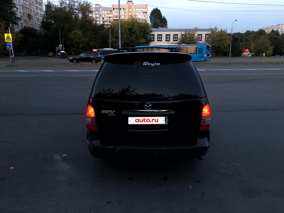 2001 Mazda MPV II (LW), чёрный - вид 5
